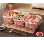 Vicenza Wadah Saji Serena Pink 1300ml BM916